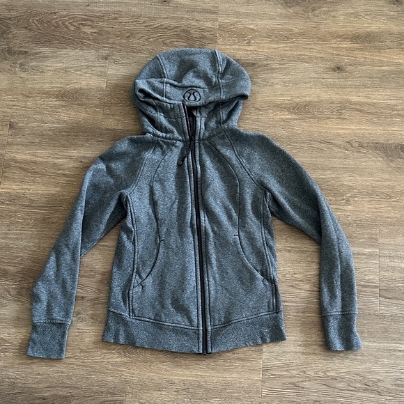 lululemon athletica Tops - lululemon athletica Gray Full-Zip Hoodie